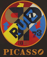 Picasso By Robert Indiana (1998)