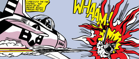 Whaam by roy lichtenstein (1963)