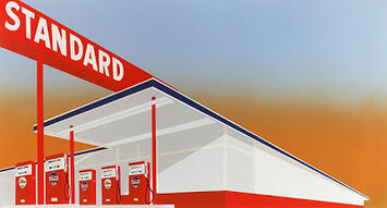 Standard Station by Edward Ruscha (1966)